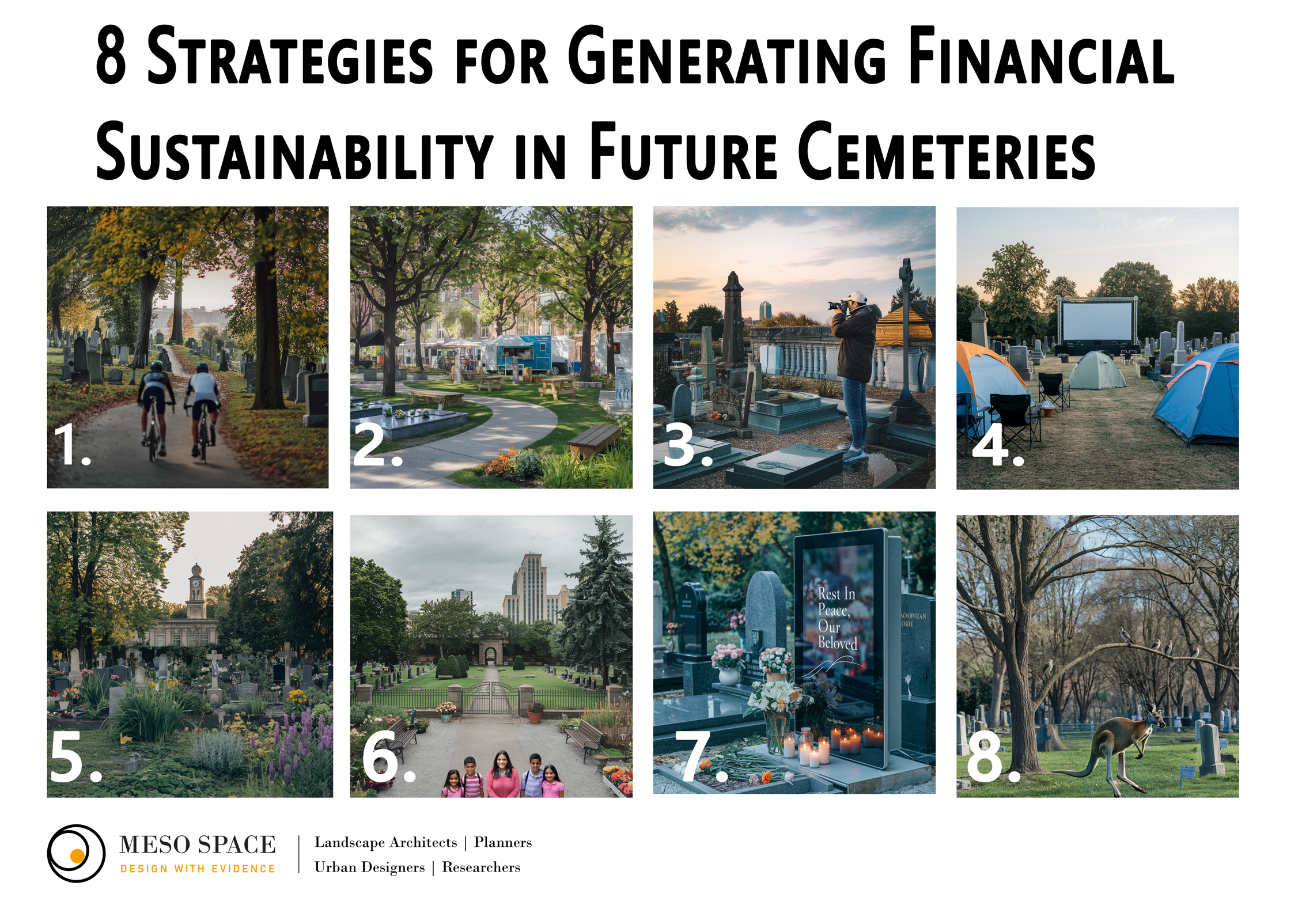 8 Strategies for Generating Finaincially Sustainable Cemetereis