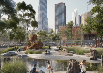 Birrarung Marr Linear Urban Park, Melbourne (VIC)