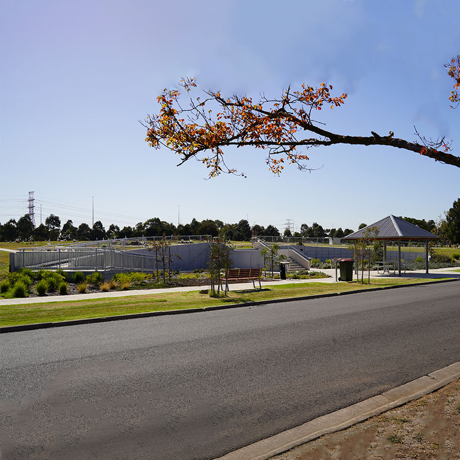 Eucalyptus Lawn Entry and DDA-Compliant Access